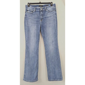 Judy Blue sz 15 / 32 Boot Cut Jeans distressed stretchy denim women 1118